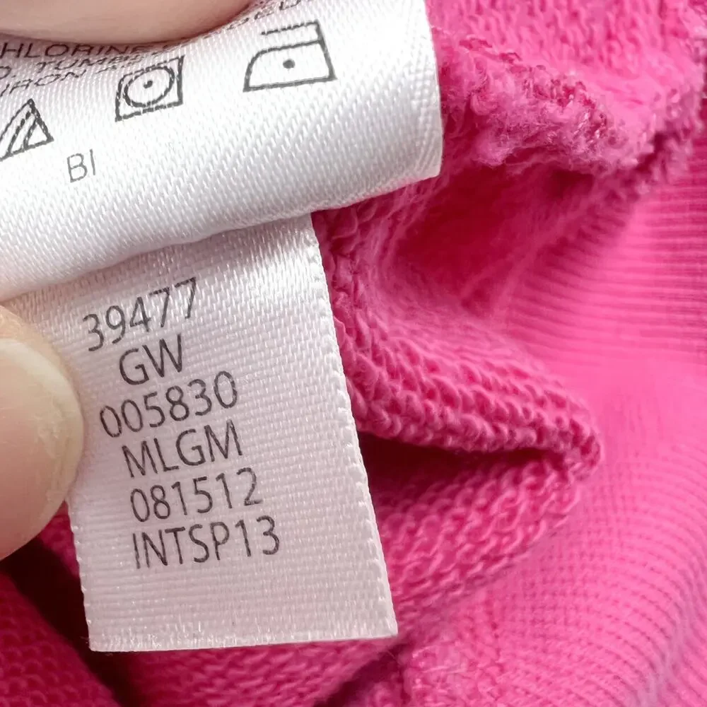 Hanna Andersson Pear Appliqué Pink Sweatshirt